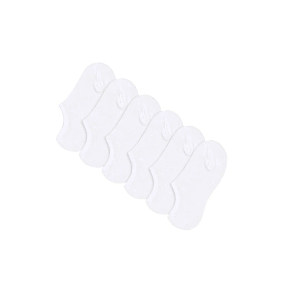 Erkek Bambu 6’lı Dikişsiz Babet Çorap Siyah Beyaz Gri Görünmez Sneaker Çorap Nefes Alan Yumuşak