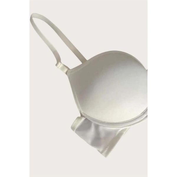 Mikro Kumaş İçi Boş Balenli Günlük Tek Desteksiz Sütyen - SSSSSS9454-4463