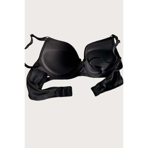 Mikro Kumaş Push Up Dolgulu Balenli Günlük Tek Destekli Sütyen - SSSSSS7613-4031
