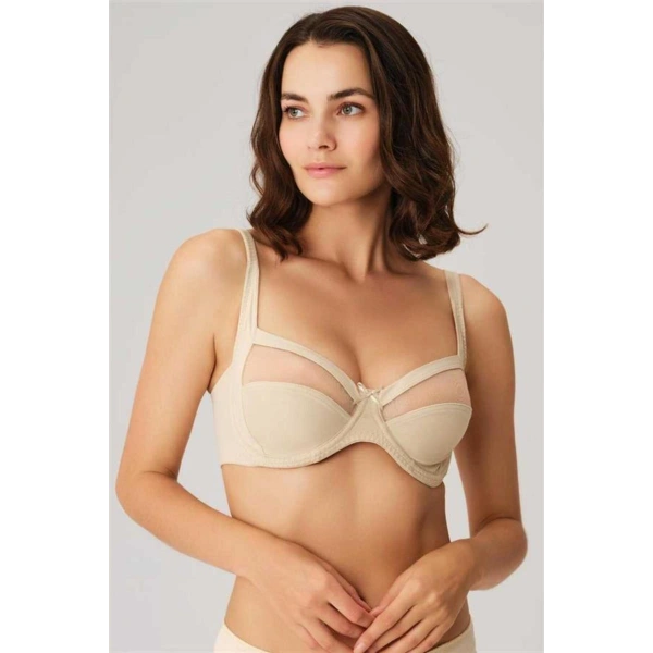 Toparlayıcı Balenli Desteksiz Dolgusuz Küçültücü Sütyen - SSSSSS5262-5689