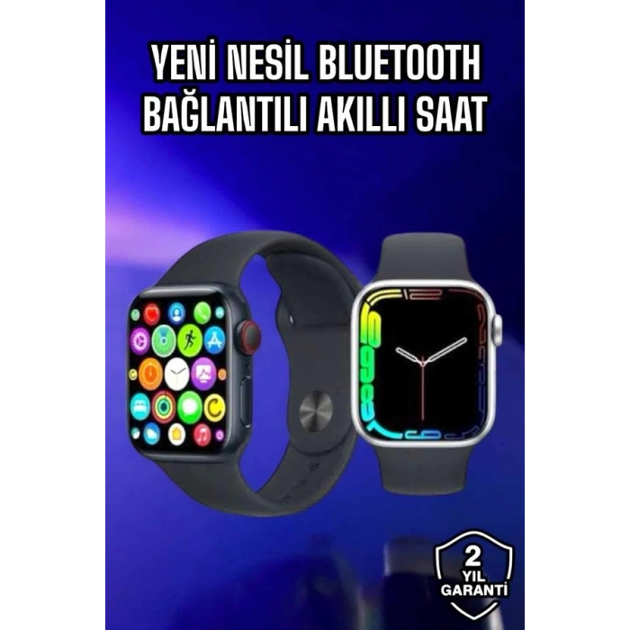 Marchè Bien Akıllı Saat Amoled Ekran Yeni Nesil Bluetooth Bağlantılı - Lisinya