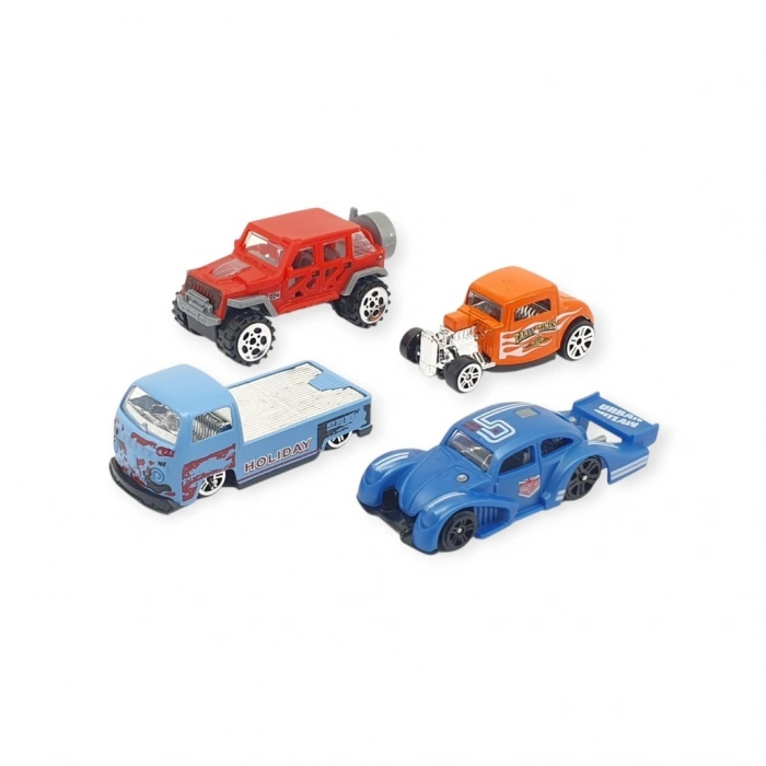 Marchè Bien Alloy Racer 4lü Araç Seti - 780-413   (Lisinya)