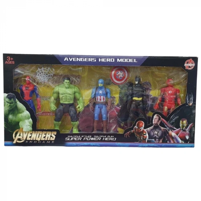 Marchè Bien Avengers End Game  5 li Figür Set - 2156-5 (Lisinya)