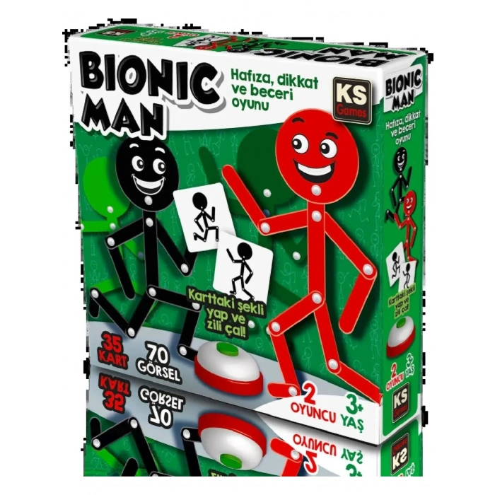 Marchè Bien Bionic Man Hafıza Dikkat Ve Beceri Oyunu