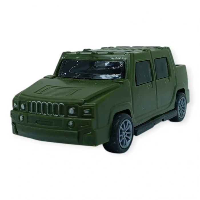 Marchè Bien Çek Bırak Arabalar 10 Cm - Yeşil Çift Kabin Pick-Up (Lisinya)