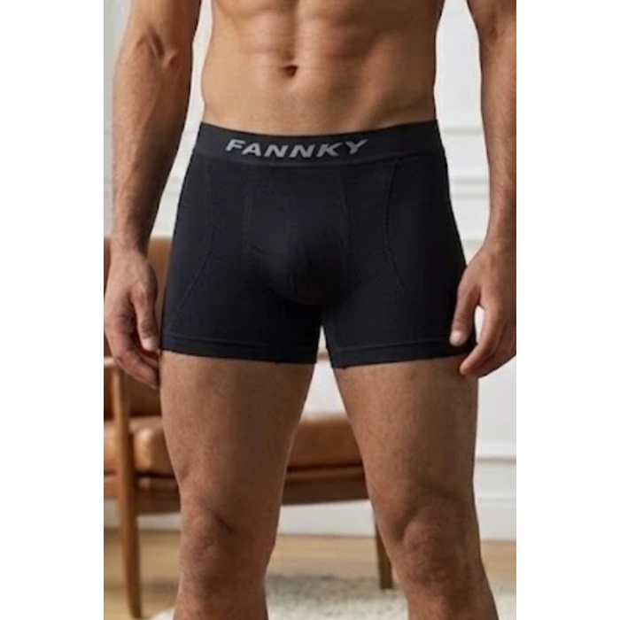 Marchè Bien Erkek Rahat Esnek Seamless 2 Li Boxer Bej