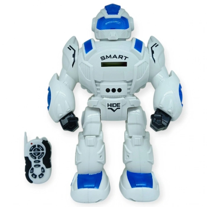 Marchè Bien Sensörlü ve Uzaktan Kumandalı İnteraktif Robot 35 cm - Mavi (Lisinya)