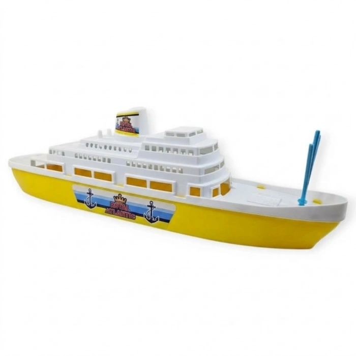 Marchè Bien Transatlantik Yolcu Gemisi 45 cm - Sarı (Lisinya)