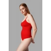 Marchè Bien ÇITÇITLI STRİNG BODY KORSE 9052 Beyaz