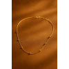 Marchè Bien Dorika Paslanmaz Çelik Zincir Kolye Kaliteli