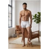 Marchè Bien Erkek Rahat Esnek Seamless Siyah Boxer
