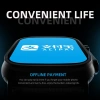 Marchè Bien Hw8 Ultra Çift Kordon 49mm - Siri Nfc Bluetooth Arama Konuşma - İos & Android Uyumlu Akıllı Saat ( Lisinya )