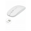 Marchè Bien Kablosuz Mouse Fare Şarjlı Bluetooth Wireless Çift Modlu Sessiz ( Lisinya )