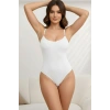 Marchè Bien örme kumaş zıbın string model toparlayıcı body 9052 Bej