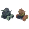 Marchè Bien Sürtmeli Dinazor Arabalar 2li - 12 cm - Triceratops & Stegosaurus (Lisinya)