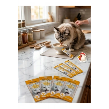 Tavuklu Krem Kedi Ödül Maması 15 Gr*4 4 Lü