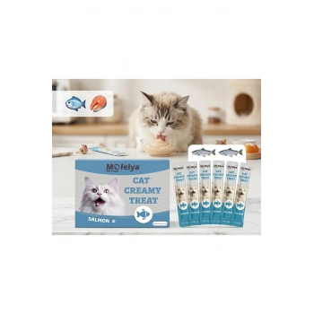 KEDİ ÖDÜL KREMA SOMONLU 60LI KUTU