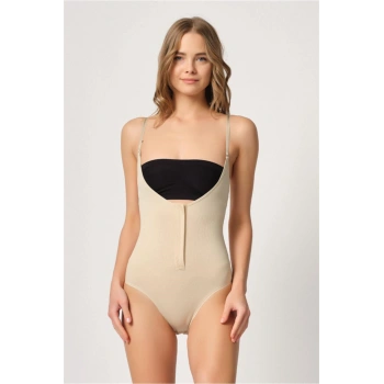 Ten Göğsü Açık Agraflı Body Korse - SSSSSS5764-2548