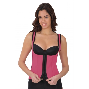 Gül Kurusu MI 9173 Terletici Agraflı Göğsü Açık Atlet Korse - SSSSSS8765-9980