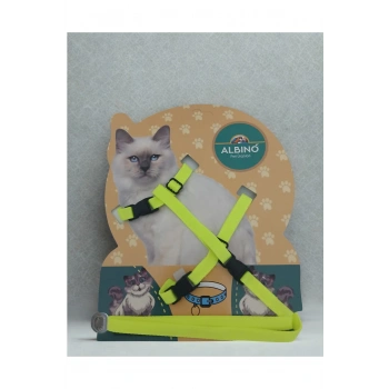 Reflektörlü Kedi Gezdirma Tasması