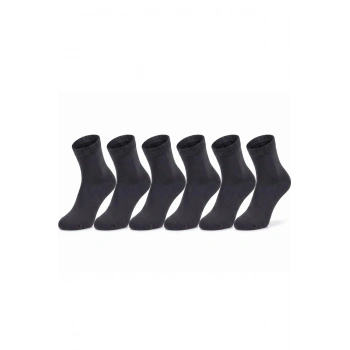 Erkek Kısa Konç 6’lı Bambu Çorap 39-44 Dikişsiz Burun Nefes Alan Yumuşak Günlük Patik Çorap