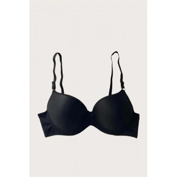 Mikro Kumaş Push Up Dolgulu Balenli Günlük Tek Destekli Sütyen - SSSSSS7613-4031