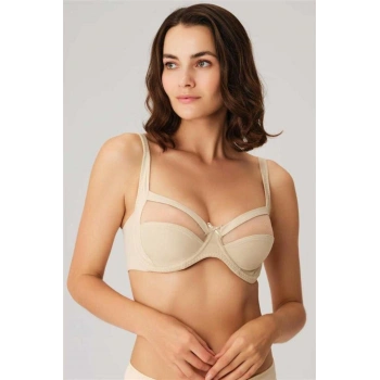 Toparlayıcı Balenli Desteksiz Dolgusuz Küçültücü Sütyen - SSSSSS5262-5689