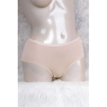 Pamuklu Orta Bel Geniş Bel Lastikli Slip - SSSSSS2583-8130