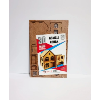 Marchè Bien 3D Ahşap Maket Asmalı Konak