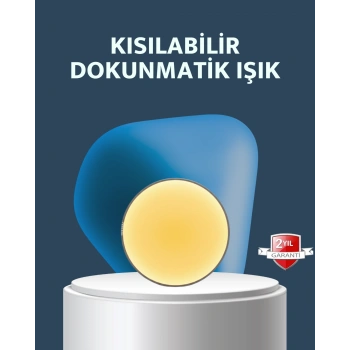Marchè Bien Hareket Sensörlü USB Şarjlı LED Gece Lambası Enerji Tasarruflu - Lisinya