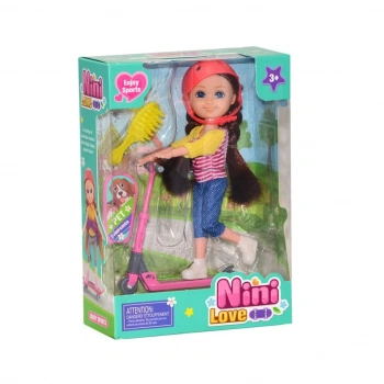 Marchè Bien Mini Bebek Figür Scooter - 53836-SCOOTER  (Lisinya)