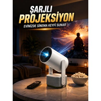 Marchè Bien ŞARJLI PROJEKSİYON EVİNİZDE SİNEMA KEYFİ SUNAR - Lisinya