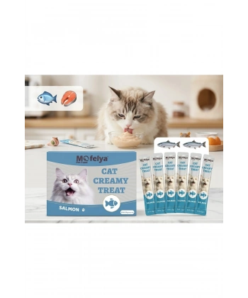 KEDİ ÖDÜL KREMA SOMONLU 60LI KUTU