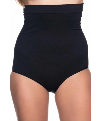 Siyah Yüksek Bel Slıp Korse - SSSSSS4468-9781