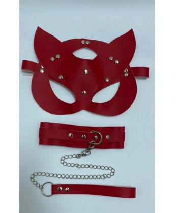 Kırmızı Tasma Set - SSSSSS8486-6281