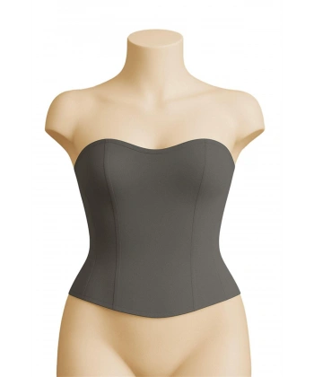 Gri MI Emay 9155 Terletici Korse Büstiyer - SSSSSS5751-5595