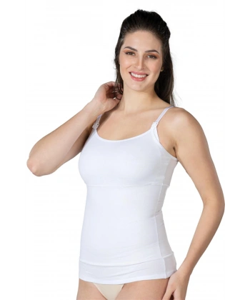 Beyaz MI Emay 1402 Modal Cotton Emzirme Atlet Korse - SSSSSS6017-2311