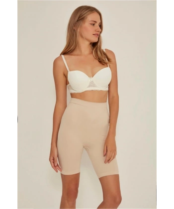 Ten MI Emay 3005 Soft Uzun Paçalı Boxer Korse - SSSSSS9936-8574