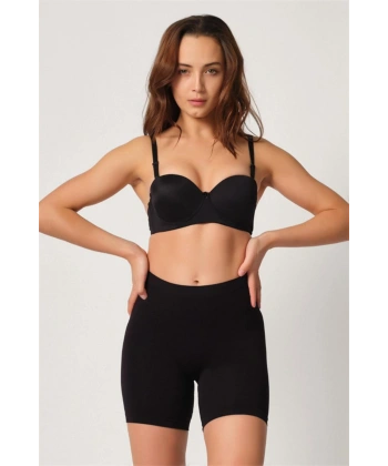 Siyah MI Emay 3003 Soft Paçalı Boxer - SSSSSS2917-2984