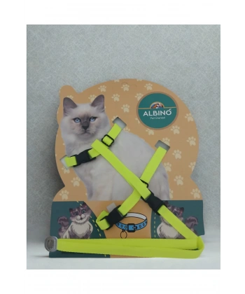 Reflektörlü Kedi Gezdirma Tasması