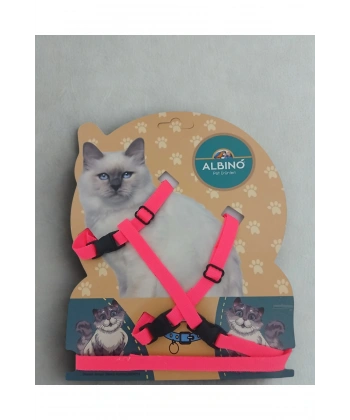 Reflektörlü Kedi Gezdirma Tasması