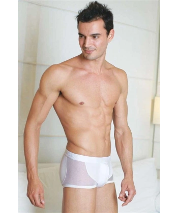 Erkek Modal Yan Fileli Kısa Paça Boxer - SSSSSS7530-8436