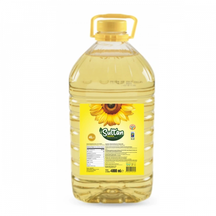 Hanna Sultan Ayçiçek Yağı 4000 ml