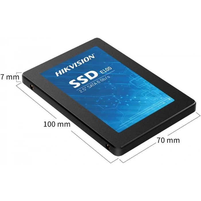 128GB Hikvision E100 550/430MBs Sata3 2.5 SSD