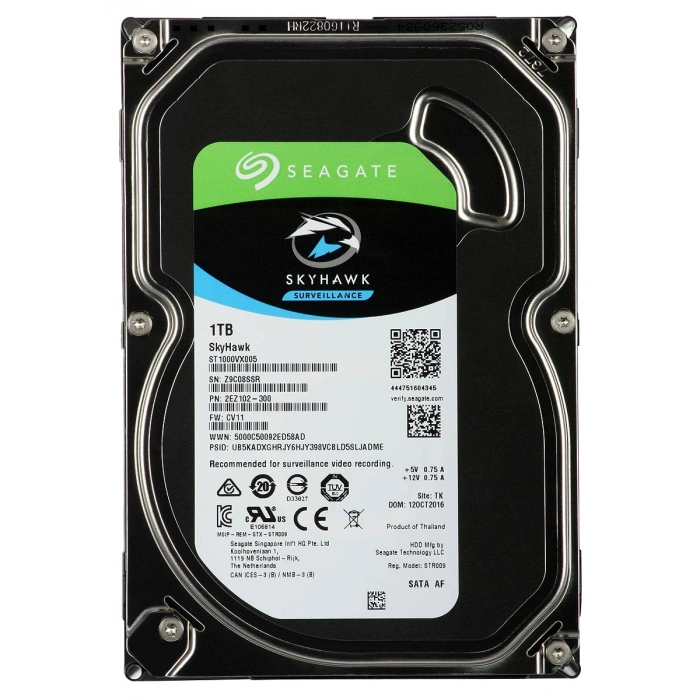 1TB Seagate Skyhawk ST1000VX005 SATA3 Hard Disk
