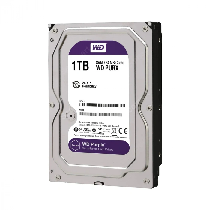1TB WD Purple WD10PURX SATA3 Hard Disk