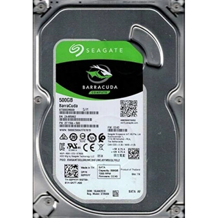 500GB Seagate Barracuda ST500DM009 7200rpm SATA3 Hard Disk