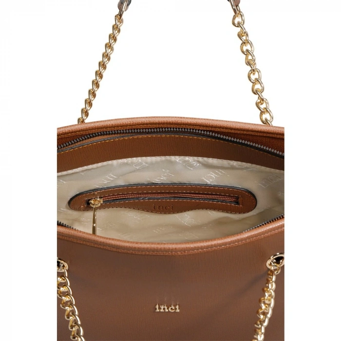 İnci Dila 3Fx Taba Kadın Omuz Çantası