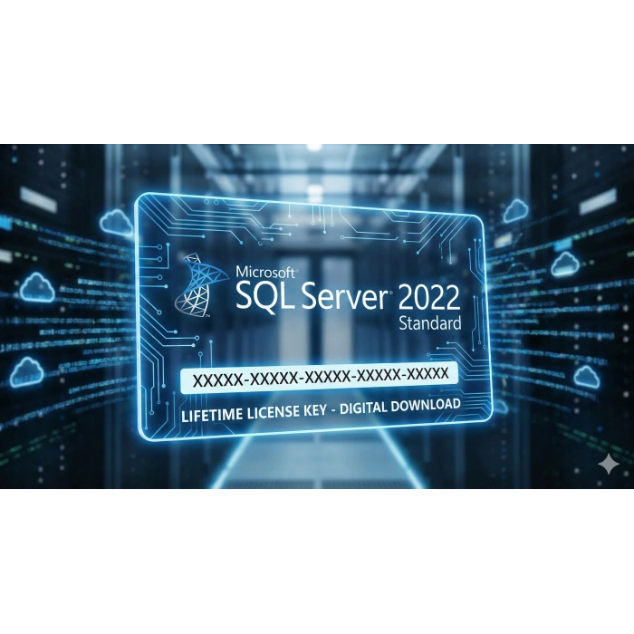 Microsoft SQL Server 2022 Standard Lisans Anahtarı