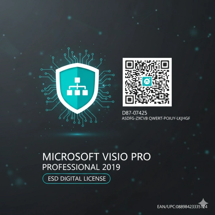 Microsoft Visio Pro 2019 ESD Dijital Lisans